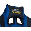 Bandit BLUE THUNDER gaming szék fekete-kék