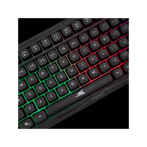 BARACUDA BGC-011B ORCA-B gamer combo fekete billentyűzet (memb. ang.) + egér