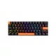 Baracuda DOLPHIN-B/BL-US, BGK-03121B/BL-US, fekete mechanikus gamer billentyűzet kék kapcsolóval, angol