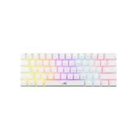   Baracuda DOLPHIN-W/R-US, BGK-03211W/R-US  fehér mechanikus gamer billentyűzet piros kapcsolóval, angol