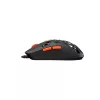 BARACUDA BGM-091B SEAL-B vezetékes gamer egér, 12800 dpi, fekete