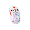 BARACUDA BGM-091W SEAL-W vezetékes gamer egér, 12800 dpi, fehér