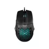 BARACUDA BGM-101B PENGUIN-B vezetékes gamer egér, 3600 dpi, rainbow MX8736B, fekete
