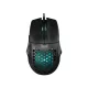 BARACUDA BGM-101B PENGUIN-B vezetékes gamer egér, 3600 dpi, rainbow MX8736B, fekete