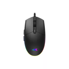   BARACUDA BGM-111B CRAB-B vezetékes gamer egér, 3600dpi, fekete