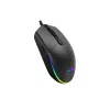 BARACUDA BGM-111B CRAB-B vezetékes gamer egér, 3600dpi, fekete