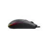 BARACUDA BGM-111B CRAB-B vezetékes gamer egér, 3600dpi, fekete