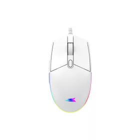   BARACUDA BGM-112W CRAB-W vezetékes gamer egér, 3600dpi, fehér
