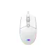 BARACUDA BGM-112W CRAB-W vezetékes gamer egér, 3600dpi, fehér