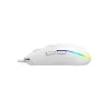 BARACUDA BGM-112W CRAB-W vezetékes gamer egér, 3600dpi, fehér