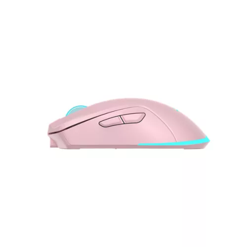 BARACUDA BGM-124P TURTLE-P vezetékes gamer egér, 3200dpi, pink