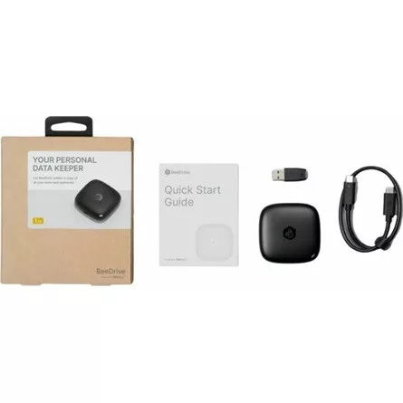 SYNOLOGY NAS BEEDRIVE, 2TB-os, fekete