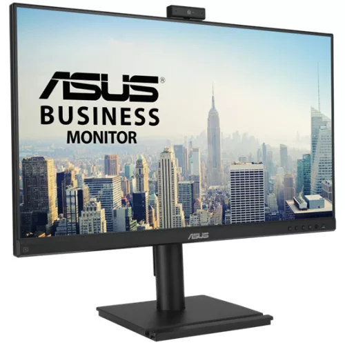 ASUS MON ASUS BE249QFK LED Monitor 24" IPS 1920x1080, HDMI/D-Sub/Displayport, 100Hz, hangszóró, webkamera