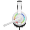 Baracuda HDP Baracuda BGH-021W HYDRA-W gamer fejhallgató mikrofonnal - RGB - fehér