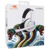 Baracuda HDP Baracuda BGH-021W HYDRA-W gamer fejhallgató mikrofonnal - RGB - fehér