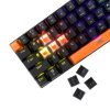 Baracuda BILL Baracuda BGK-03111B/R-US DOLPHIN-B - Mechanikus gamer billentyűzet piros kapcsolóval - Fekete - US