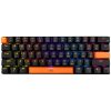 Baracuda BILL Baracuda BGK-03121B/BL-US DOLPHIN-B - Mechanikus gamer billentyűzet kék kapcsolóval - Fekete - US