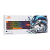 Baracuda BILL Baracuda BGK-03121B/BL-US DOLPHIN-B - Mechanikus gamer billentyűzet kék kapcsolóval - Fekete - US