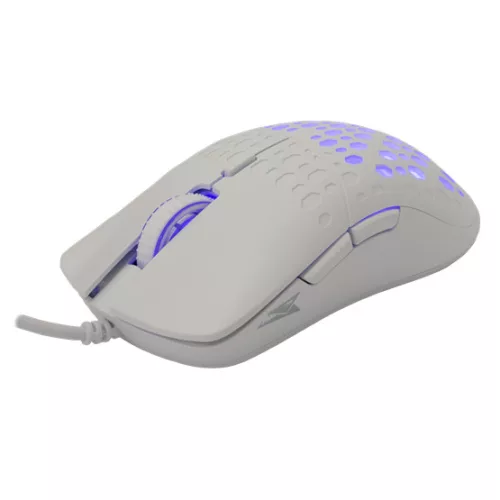 BARACUDA W029906 OCTOPUS-W, BGM-022W gamer egér,7D, fehér, 3200 dpi