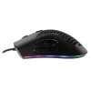 BARACUDA W029910 CORAL-B, BGM-031B gamer egér,6D, fekete, 12800 dpi