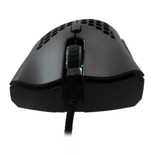 BARACUDA W029910 CORAL-B, BGM-031B gamer egér,6D, fekete, 12800 dpi