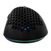 BARACUDA W029910 CORAL-B, BGM-031B gamer egér,6D, fekete, 12800 dpi