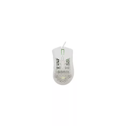 BARACUDA W029911 CORAL-W, BGM-032W gamer egér,6D, fehér, 12800 dpi