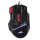 BARACUDA W029907 MANTA-B, BGM-041B gamer egér,8D, fekete, 12800 dpi