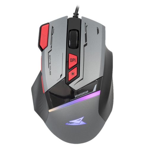 Baracuda MOU Baracuda BGM-047G MANTA vezetékes gamer egér - RGB - szürke