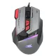 BARACUDA W029908 MANTA-G, BGM-047G gamer egér,8D, szürke, 12800 dpi