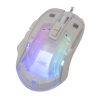 Baracuda MOU Baracuda BGM-062W ANGLERFISH Vezetékes gamer egér - Fehér