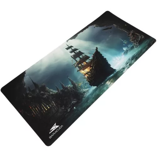 BARACUDA GHOSTSHIP, BGMP-02 gamer szövet egérpad 750x350mm