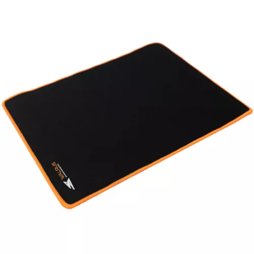 BARACUDA W029915 WALRUS-L, BGMP-21 fekete/narancs szegély gamer szövet egérpad 400x300mm
