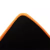 BARACUDA W029915 WALRUS-L, BGMP-21 fekete/narancs szegély gamer szövet egérpad 400x300mm