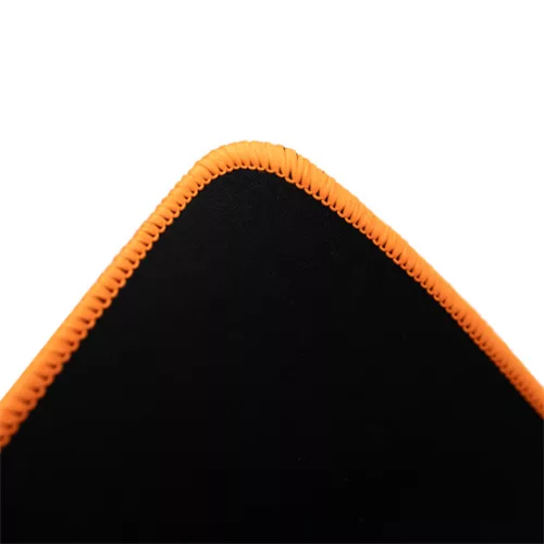 BARACUDA W029915 WALRUS-L, BGMP-21 fekete/narancs szegély gamer szövet egérpad 400x300mm