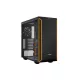 BE QUIET! Ház Midi ATX Pure Base 600 Tápegység nélkül, Fekete Üvegfalú