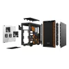 BE QUIET! Ház Midi ATX Pure Base 600 Tápegység nélkül, Fekete Üvegfalú