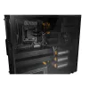 BE QUIET! Ház Midi ATX Pure Base 600 Tápegység nélkül, Fekete Üvegfalú