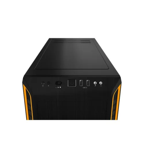 BE QUIET! Ház Midi ATX Pure Base 600 Tápegység nélkül, Fekete Üvegfalú
