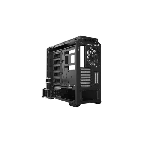 Be Quiet! Számítógépház - Silent Base 601 Window Black (ATX, edzett üveg oldallap, fekete)