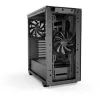 BE QUIET! Ház Midi ATX Pure Base 500 Tápegység nélkül, Fekete Üvegfalú