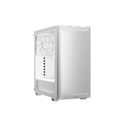 Be Quiet! Számítógépház - Pure Base 501 Airflow Window White (ATX, edzett üveg oldallap, fehér)