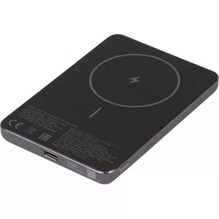 XIAOMI SUPER SLIM vésztöltő Type-C aljzat (5000mAh, 22.5W, gyorstöltő, MagSafe) FEKETE