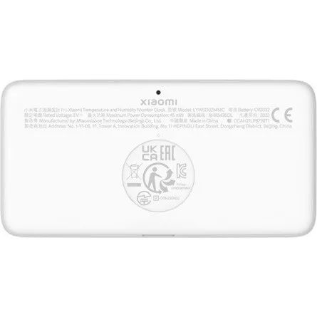 Xiaomi SMH Xiaomi Temperature and Humidity Monitor Clock - BHR5435GL