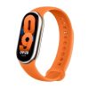 Xiaomi Smart Band 9 XIAOMI pótszíj egyedi méret, szilikon, NARANCSSÁRGA