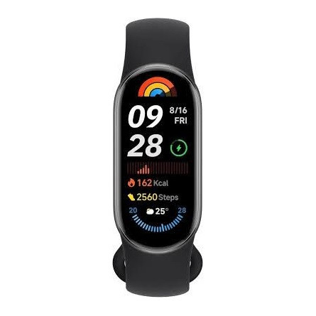 Xiaomi Smart Band 9 aktivitásmérő karpánt fekete (Midnight Black)