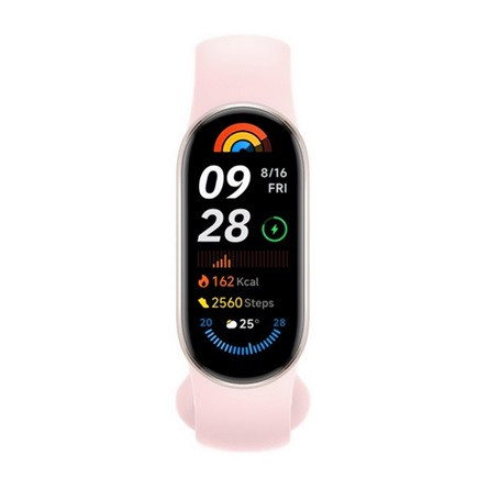 Xiaomi Smart Band 9 aktivitásmérő karpánt rózsaszín (Mystic Rose)