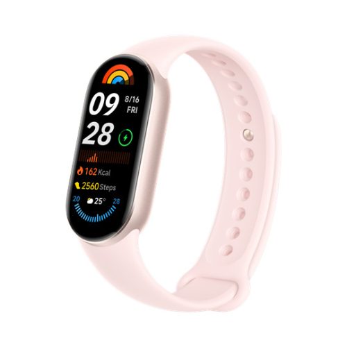 Xiaomi Smart Band 9 aktivitásmérő karpánt rózsaszín (Mystic Rose)
