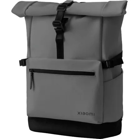 Xiaomi Roll Top Casual Backpack 15,6" notebook poliuretán/poliészter hátizsák szürke 23L