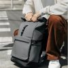 Xiaomi Roll Top Casual Backpack 15,6" notebook poliuretán/poliészter hátizsák szürke 23L